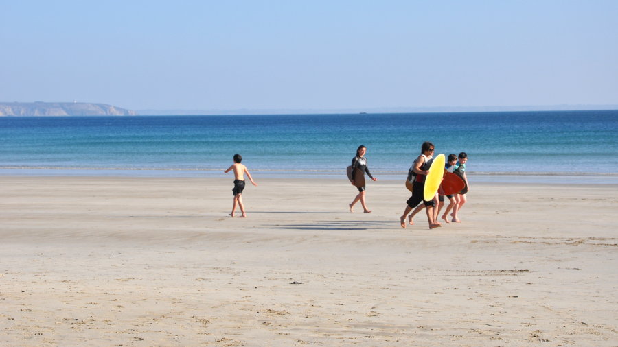 Plage dans le Finistère