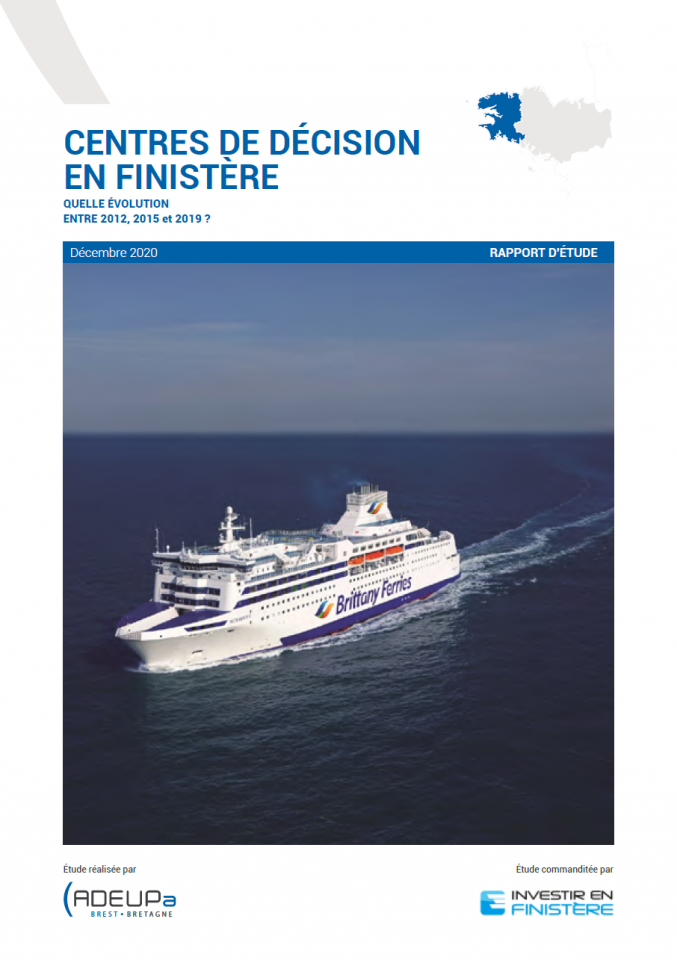 Observatoire des centres de décision finistériens - décembre 2020