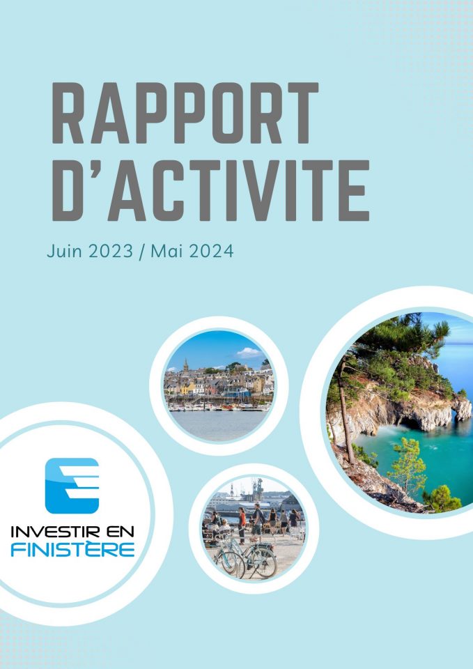 Rapport d'activité 2023/24 Investir en Finistère